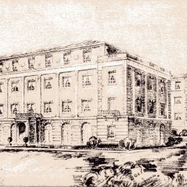 Old Main, CIA, Denton, Texas