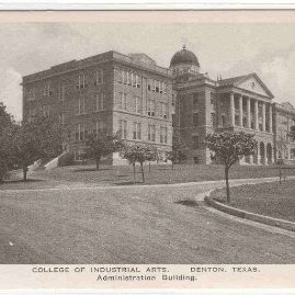Old Main, CIA, Denton, Texas