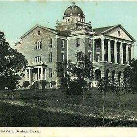Old Main, CIA, Denton, Texas